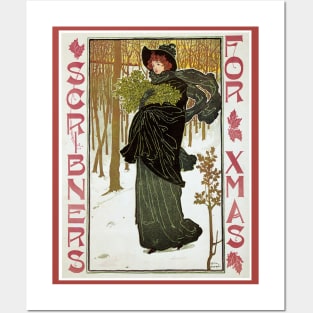Scribner's For Xmas by Louis John Rhead Posters and Art